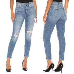 7 For All Mankind High Waist Ankle Skinny in Sloane Vintage Size 24